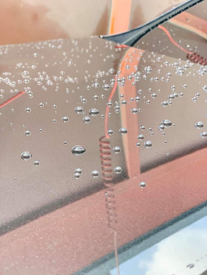 제네시스 G80 덴트 시공 사진