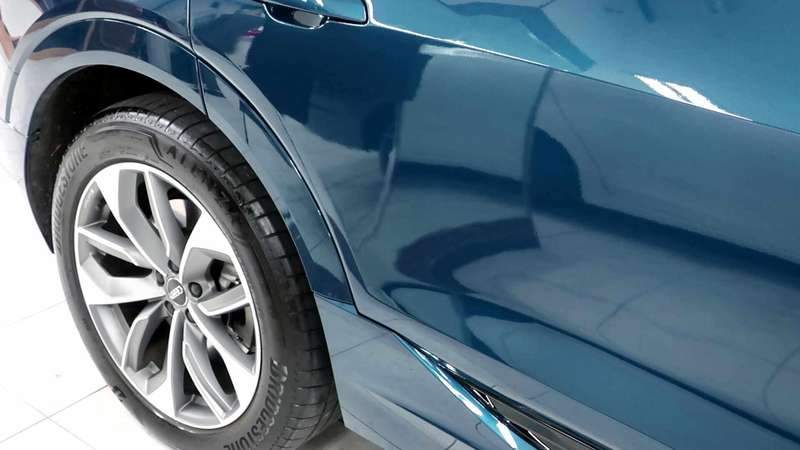 마포구 덴트 아우디 E-TRON 손상된 도어 교환 말고 시공 후