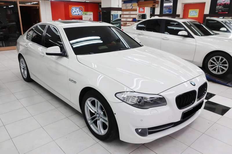 마포구 판금 도장 / BMW 528i 리어 범퍼 찌그러 시공 전