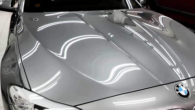 마포구 광택 BMW 528i 찢어진 리어 범퍼 교환 & 시공 후