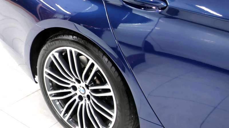 마포구 덴트 BMW 530i 손상된 도어, 펜더, 범퍼 시공 후