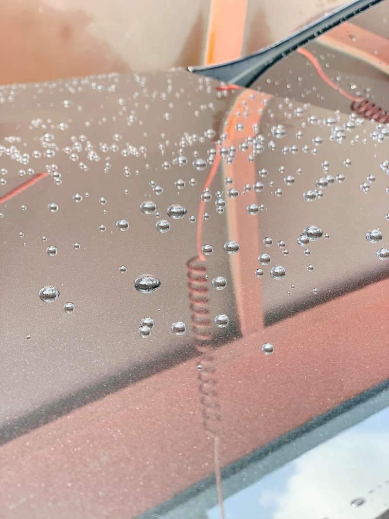 제네시스 G80 덴트 시공 사진