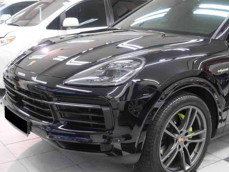 포르쉐 카이엔 유리막 코팅 시공 사진