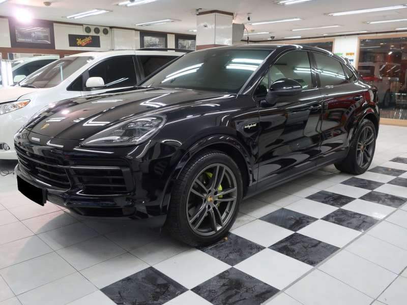 포르쉐 카이엔 유리막 코팅 시공 사진