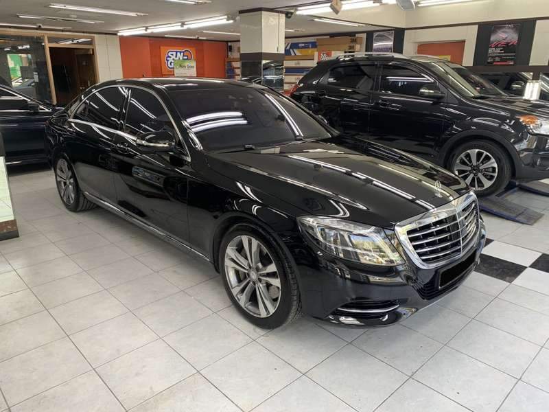 마포구 벤츠 W222 S500 광택 복원 그리고 코팅