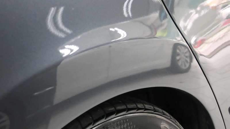 마포구 덴트 전문점 SM7 펜더 부식 판금 도색으로 복 시공 후